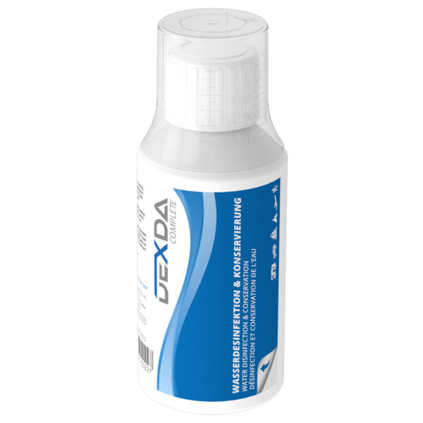 DEXDA® Complete zur Desinfektion und Konservierung von 5000 Liter Wasser