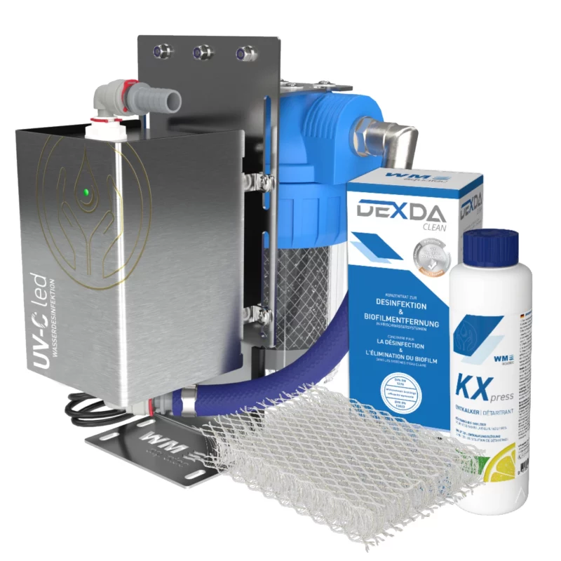 Entretien et nettoyage du système de traitement de l'eau par UV
