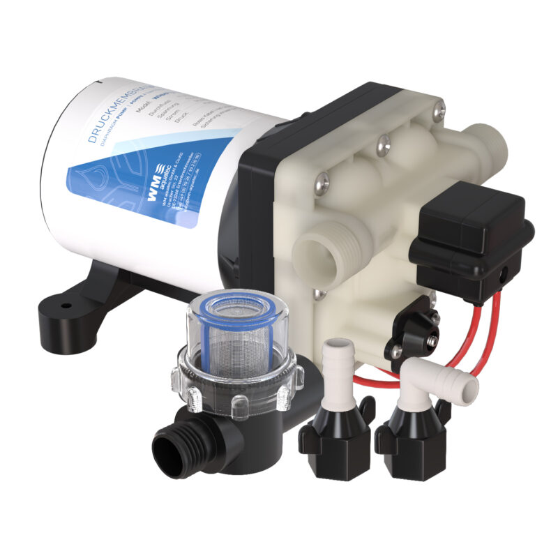 Pressure diaphragm pump